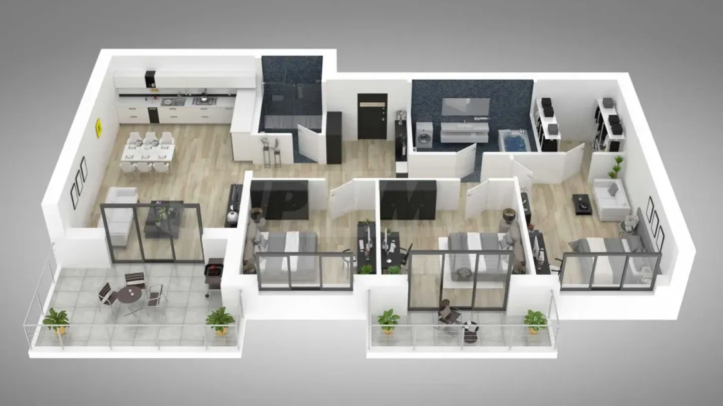 Spacious Plovdiv Apartment with Panoramic Views - Image 5