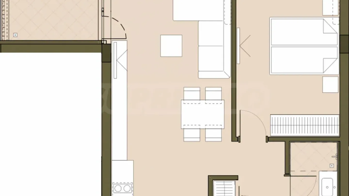 Sofia Apartment - New Building, Metro Near - Image 5