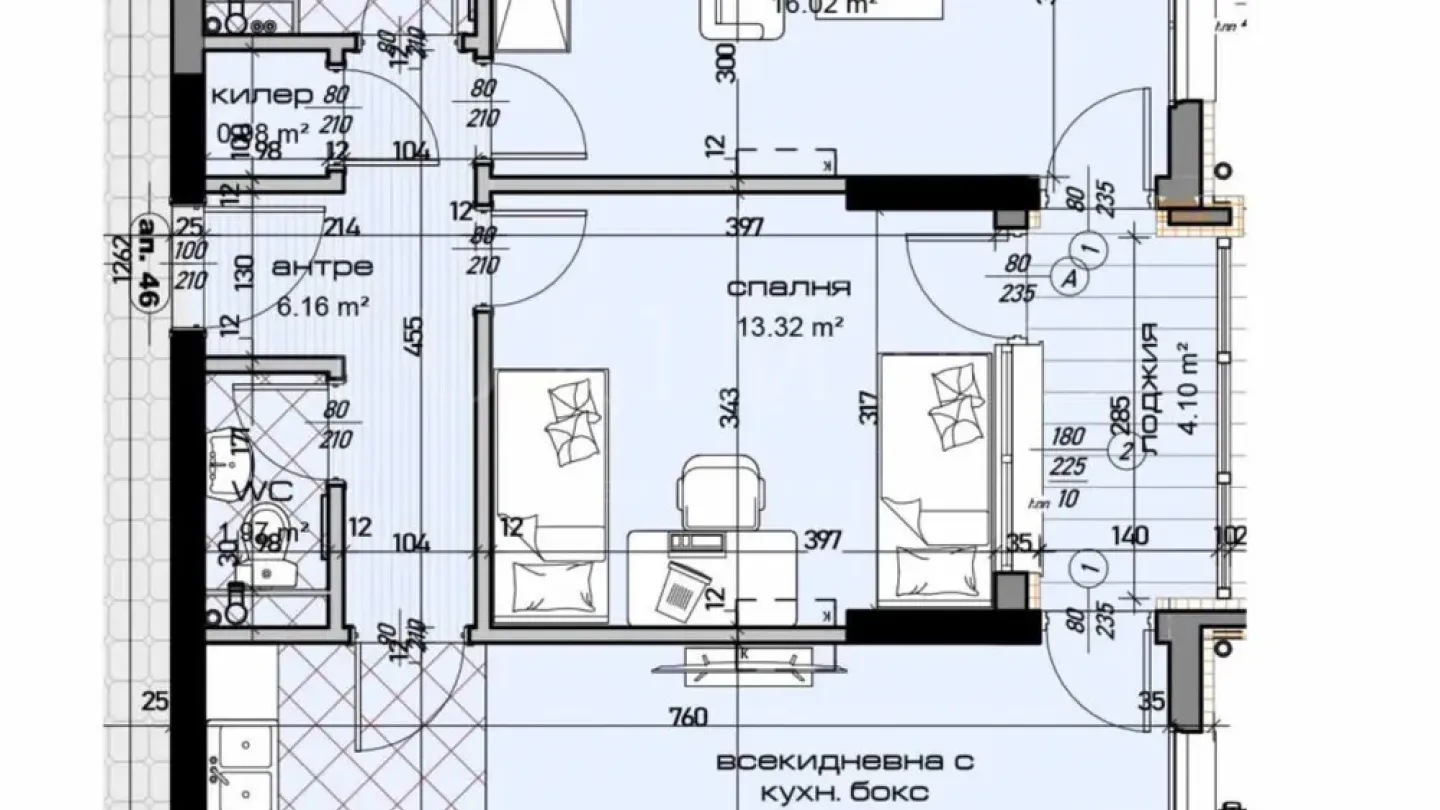 Spacious 2-Bed Apartment Near Mall & Amenities in Varna - Image 2