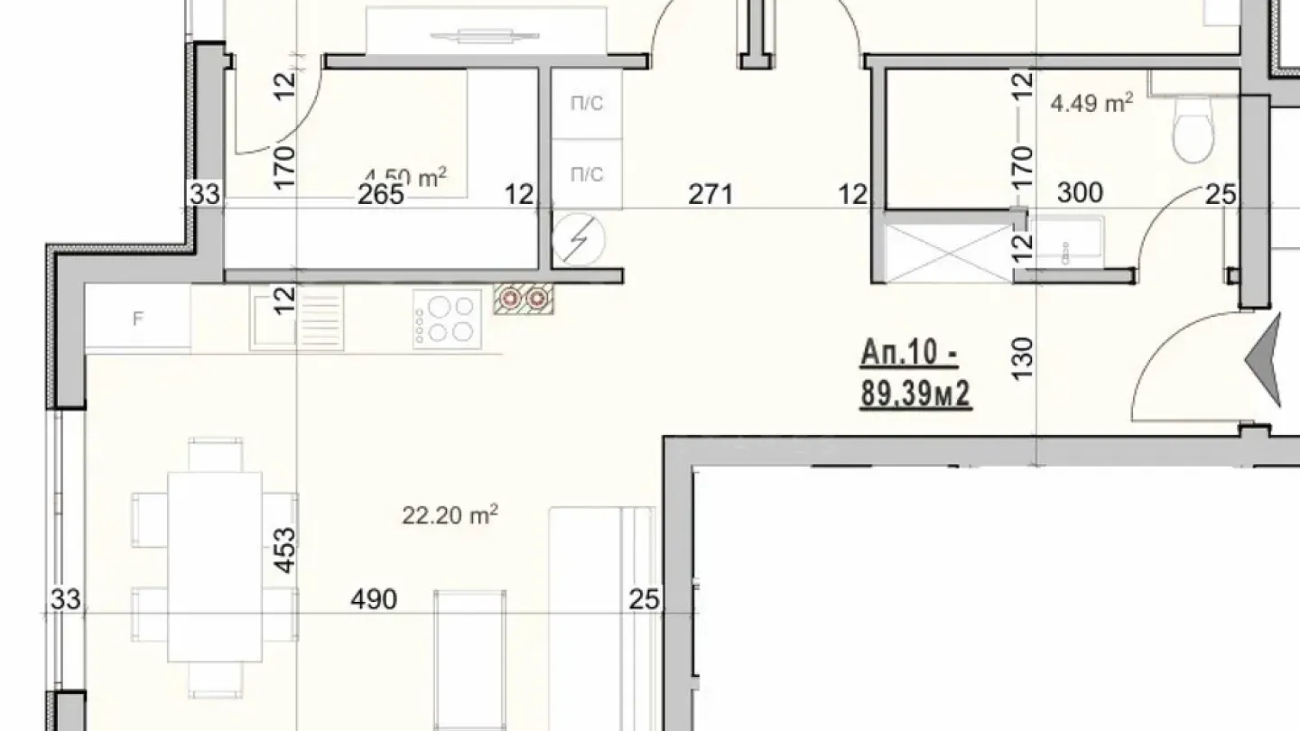 Spacious Two-Bedroom Apartment with Sea Views in Varna’s Galata - Image 1