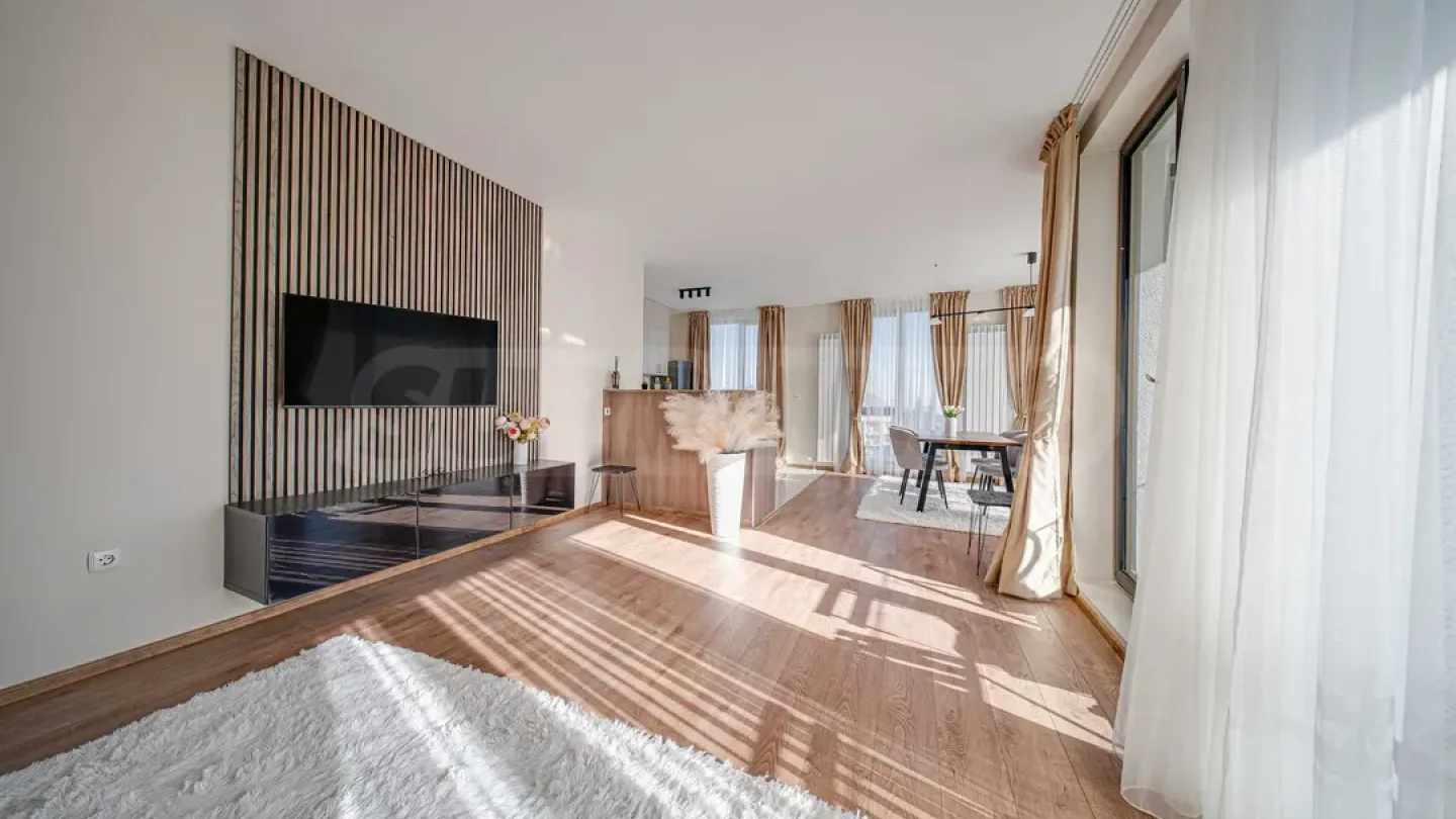 Spacious, Furnished Apartment with Panoramic Sofia Mountain Views - Image 2