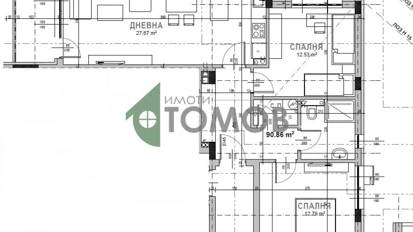 Spacious 3-Bedroom Apartment in New Samara 3, Stara Zagora - Image 1