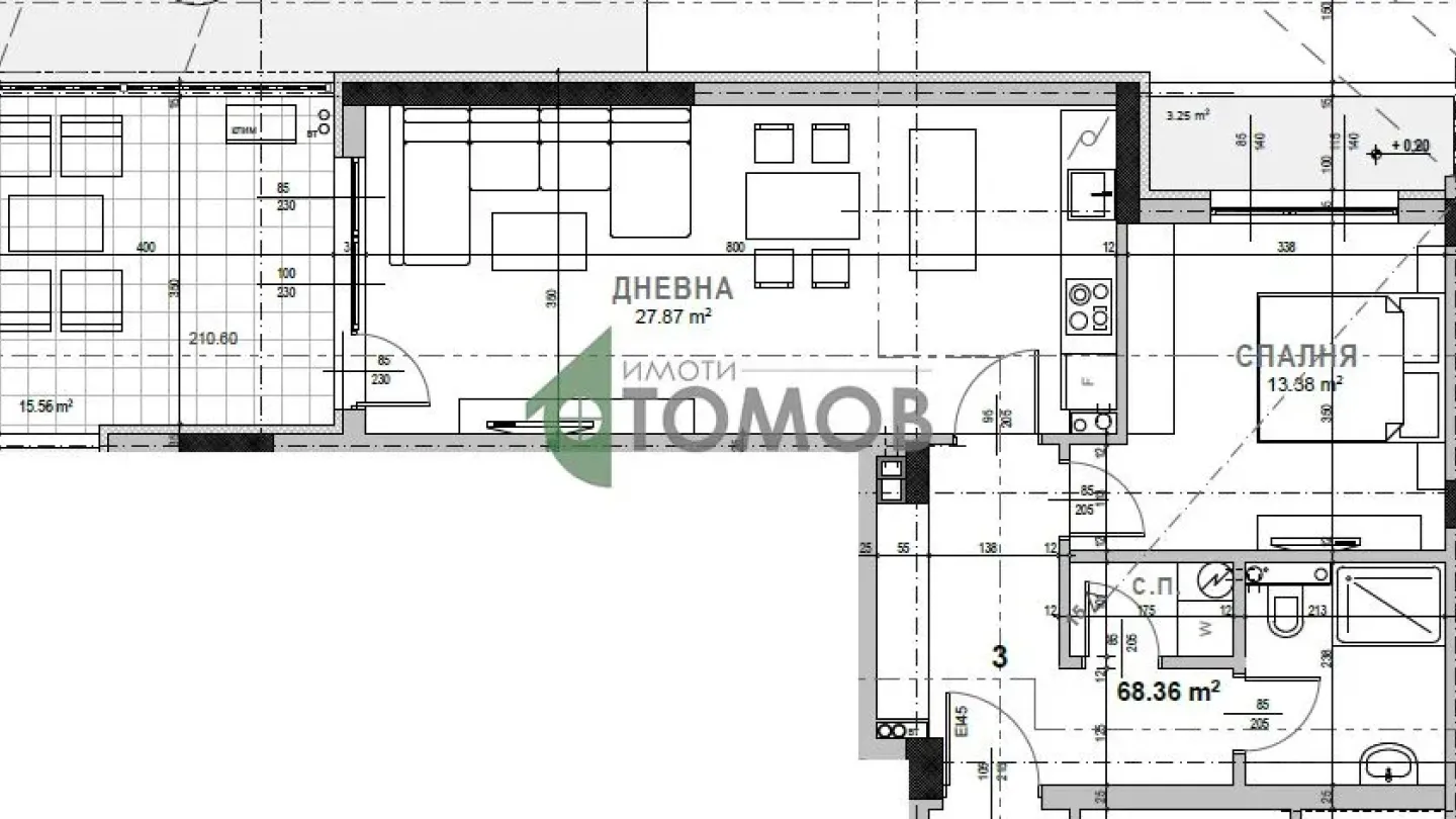 Spacious 2-Bedroom Apartment in Samara 3, Stara Zagora, Bulgaria - Image 5