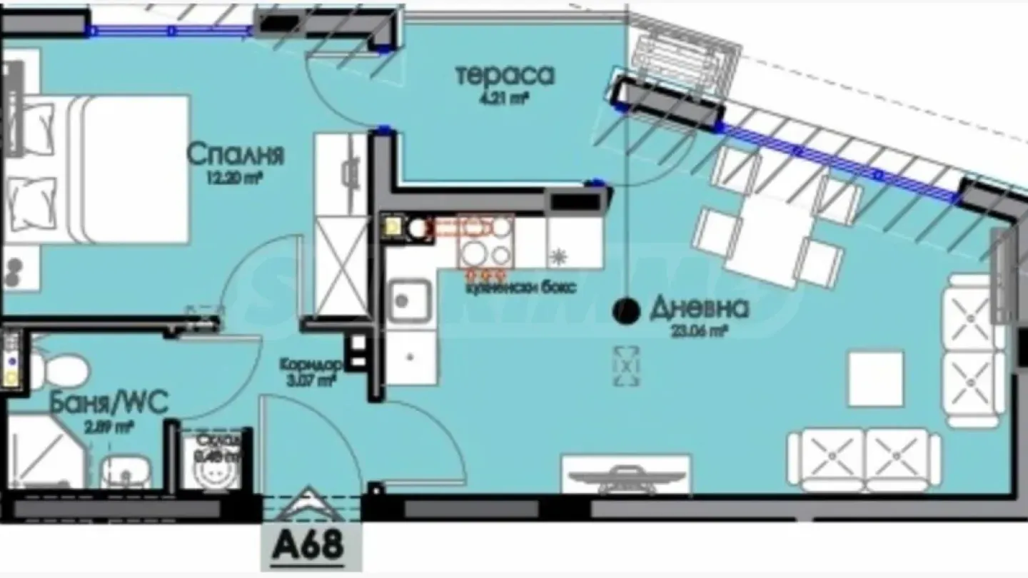 Spacious 2-Bedroom Apartment in Burgas "Horizon" Area - Image 1
