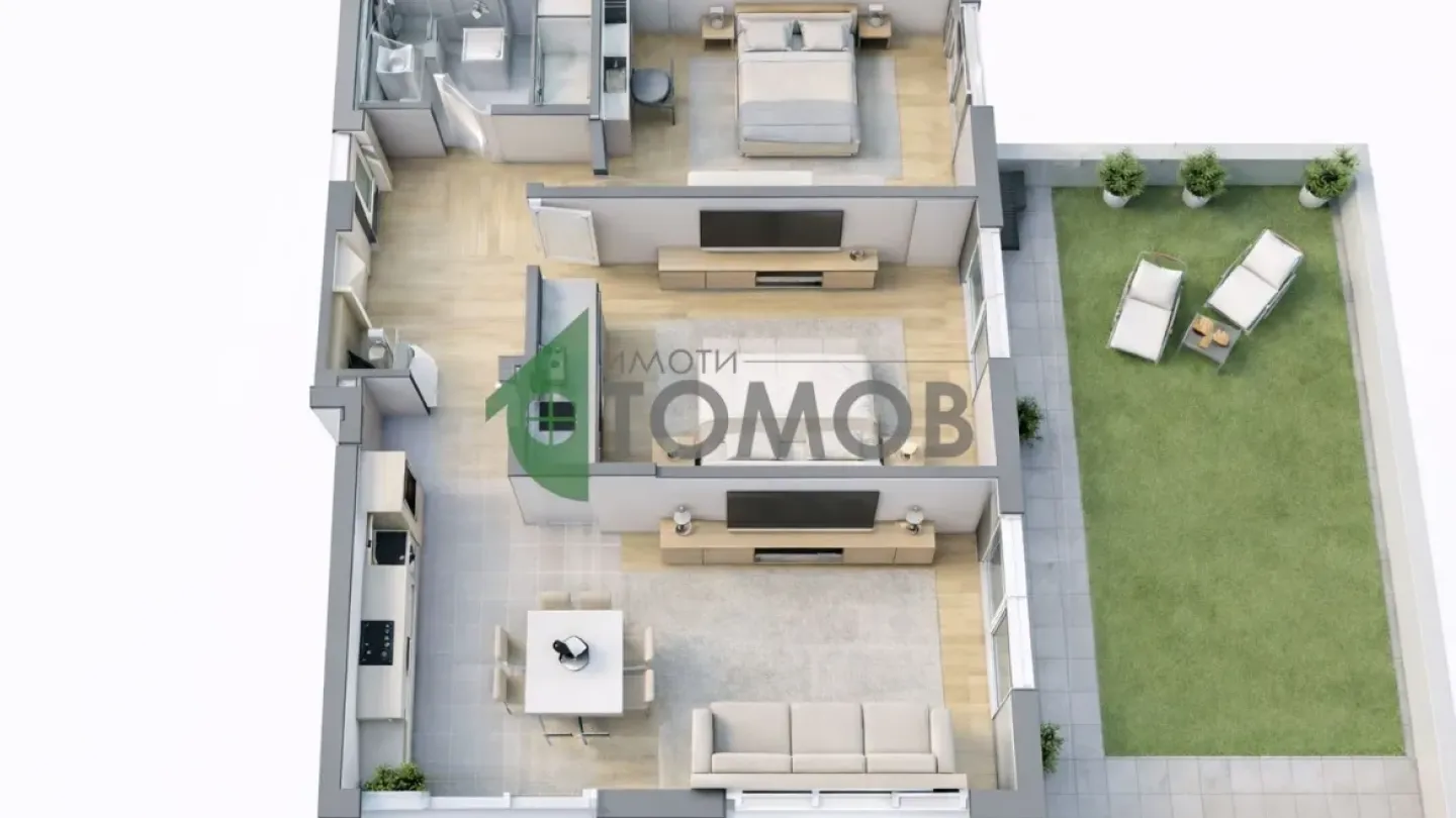 Spacious 3-Bedroom Apartment in New Building, Stara Zagora - Image 1