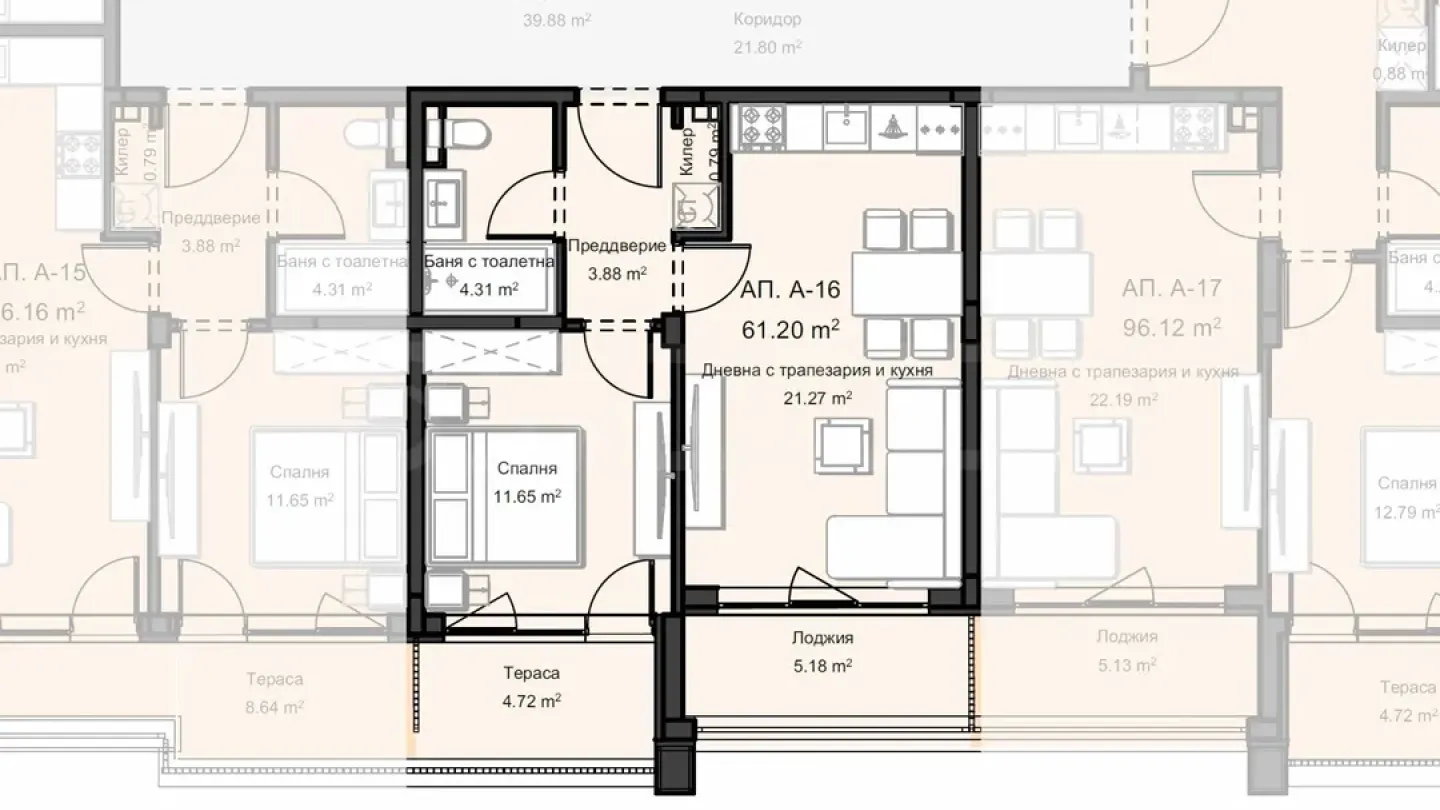 Modern 2-Bedroom Apartment in Plovdiv, BG - Image 5