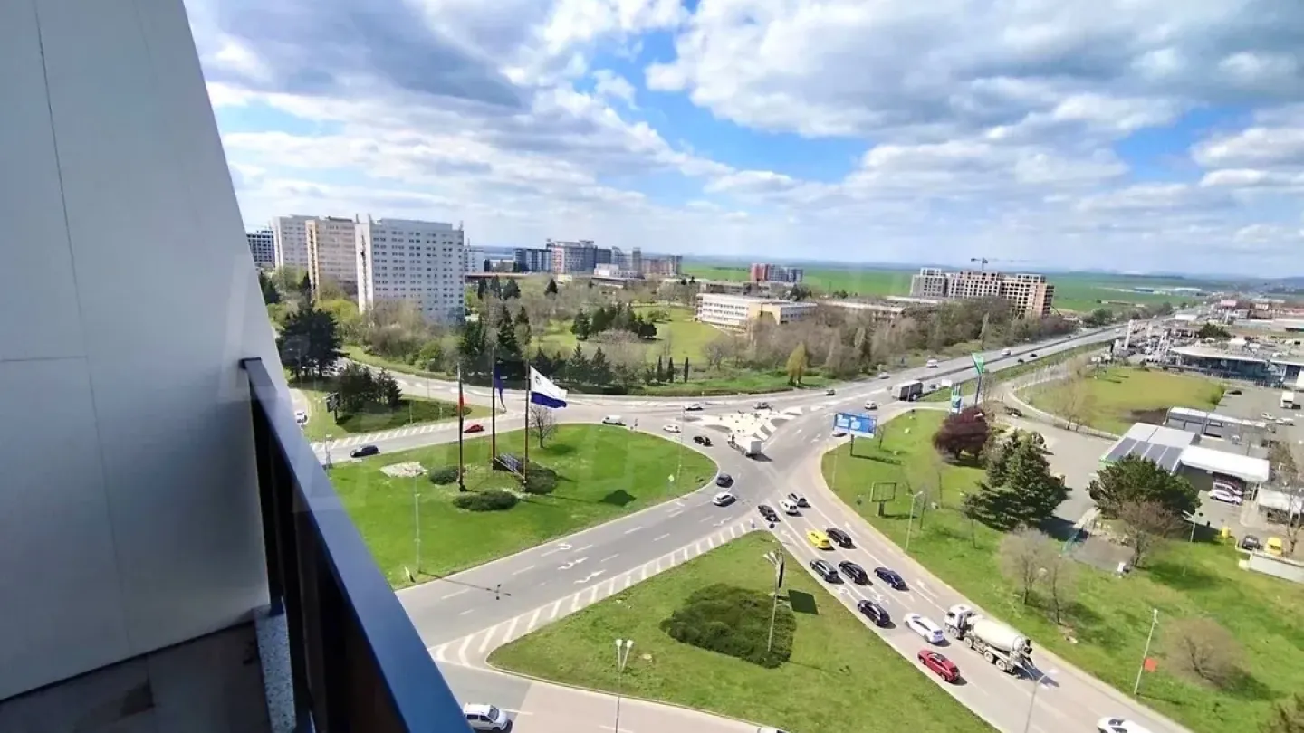 Bright One-Bedroom Apartment with Panoramic Views in Burgas - Image 1