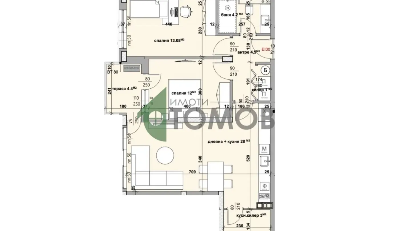 Spacious 3-Bedroom Apartment in New Building, Stara Zagora - Image 2