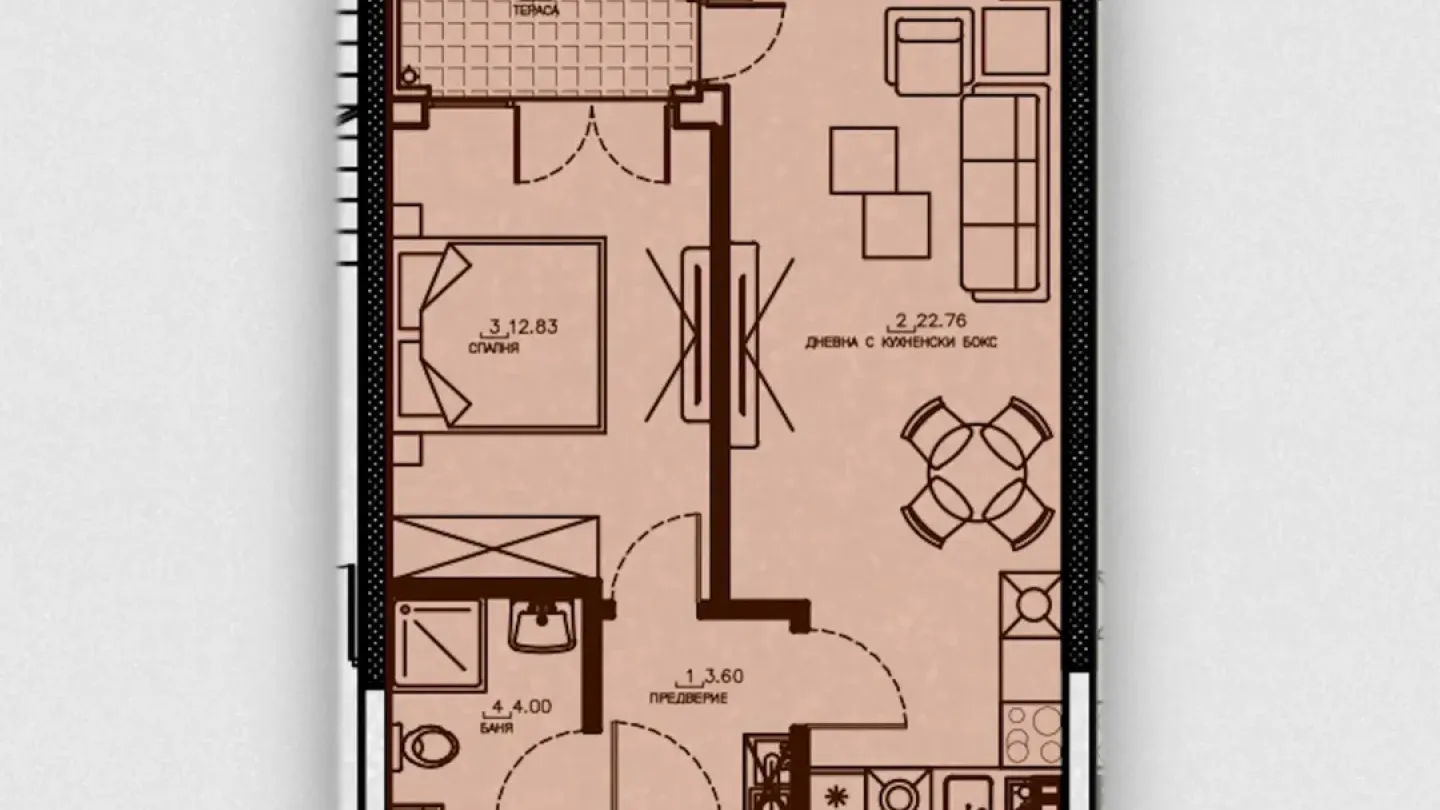Spacious One-Bedroom Apartment in Malinova Dolina - New Building - Image 2