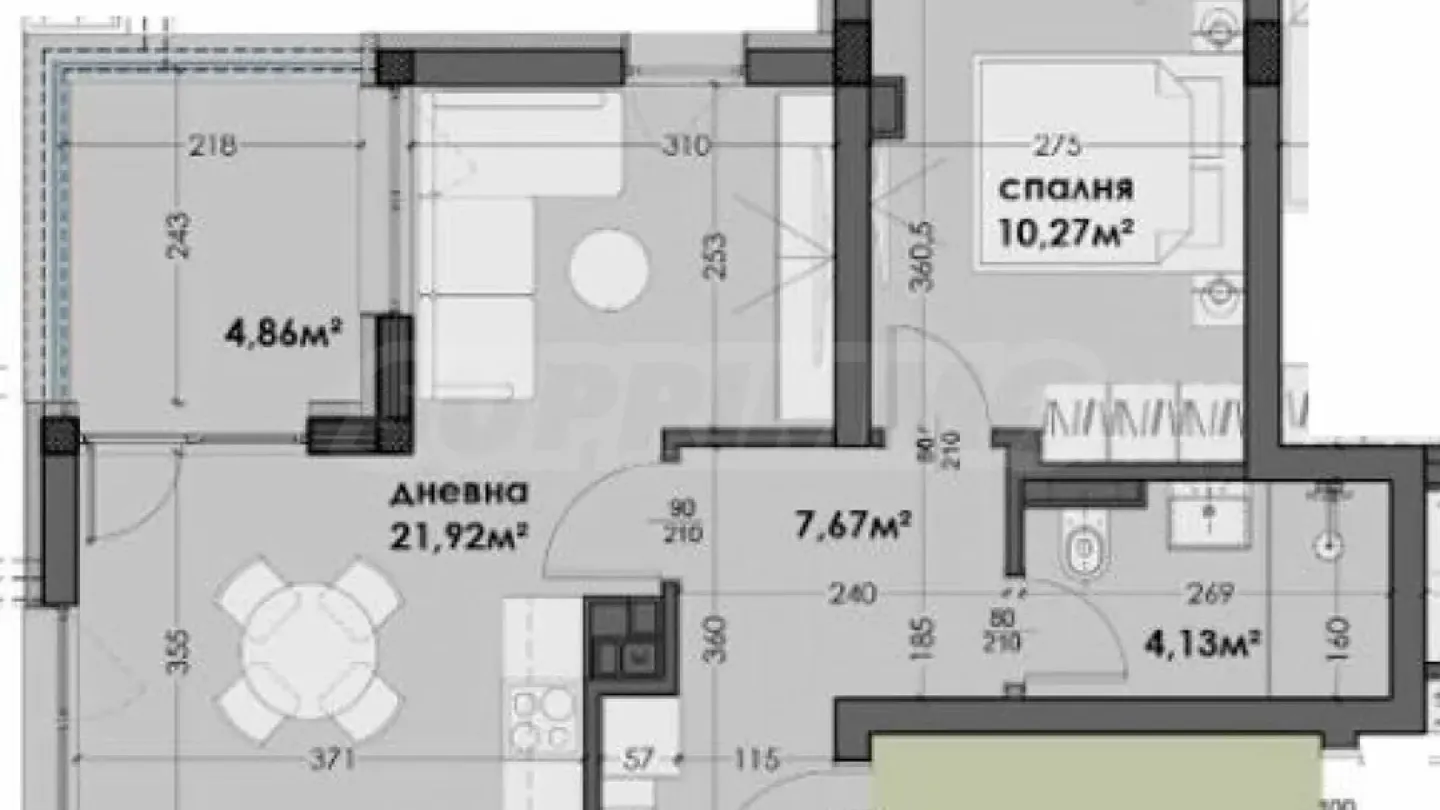 Modern 2-Bedroom Apartment in Varna's Levski Area - Image 4