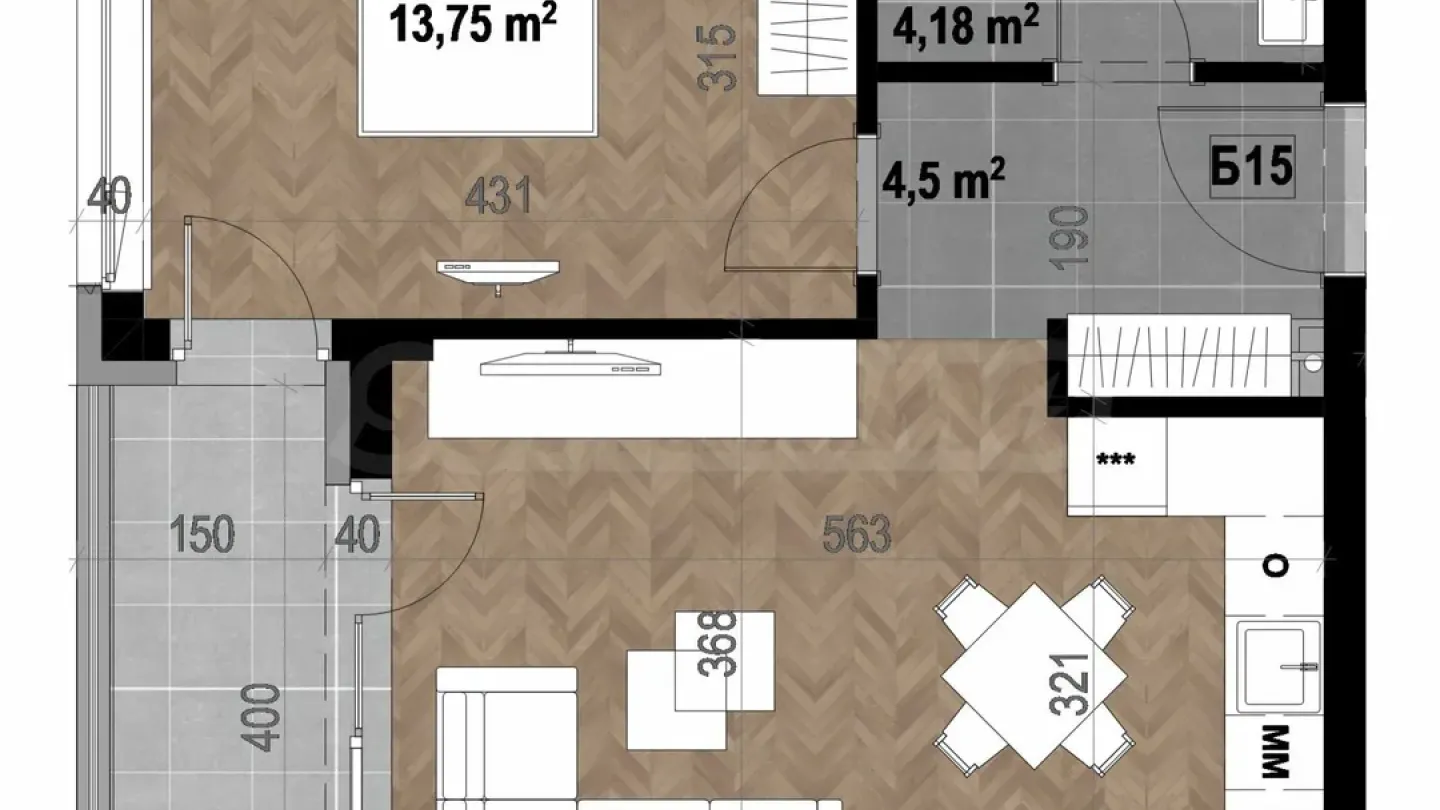 Modern 2-Bedroom Apartment in Sofia City - Image 2