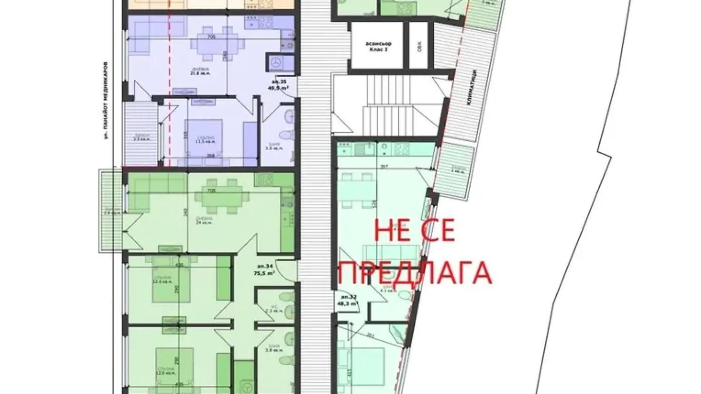 Spacious 2-Bedroom Apartment in New Pogrebi Development, Varna, Bulgaria - Image 2