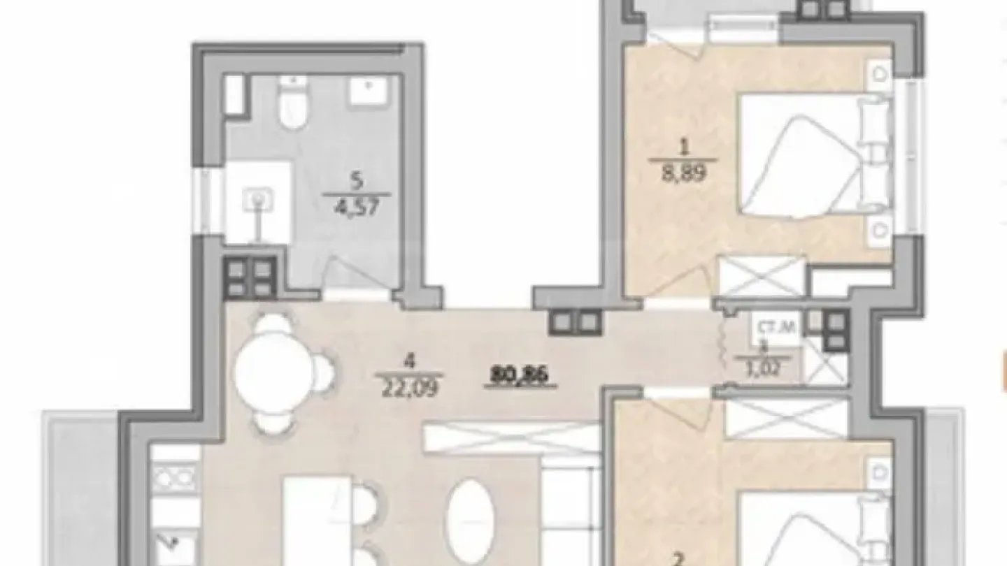 Sea View Apartment in Varna's Akcezar District - Image 2