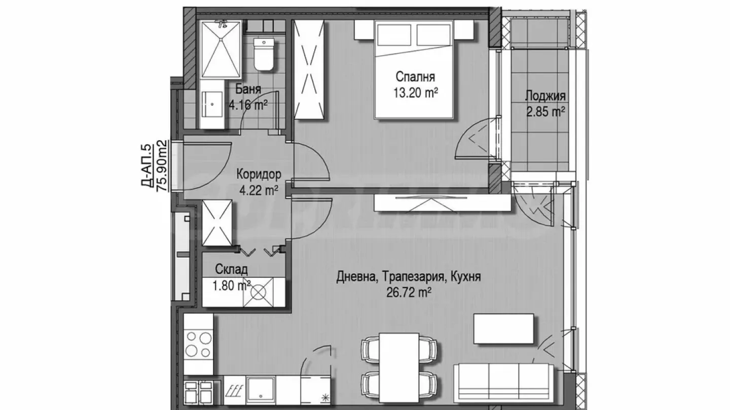 Modern Sofia Apartment - Energy Efficient - Image 1