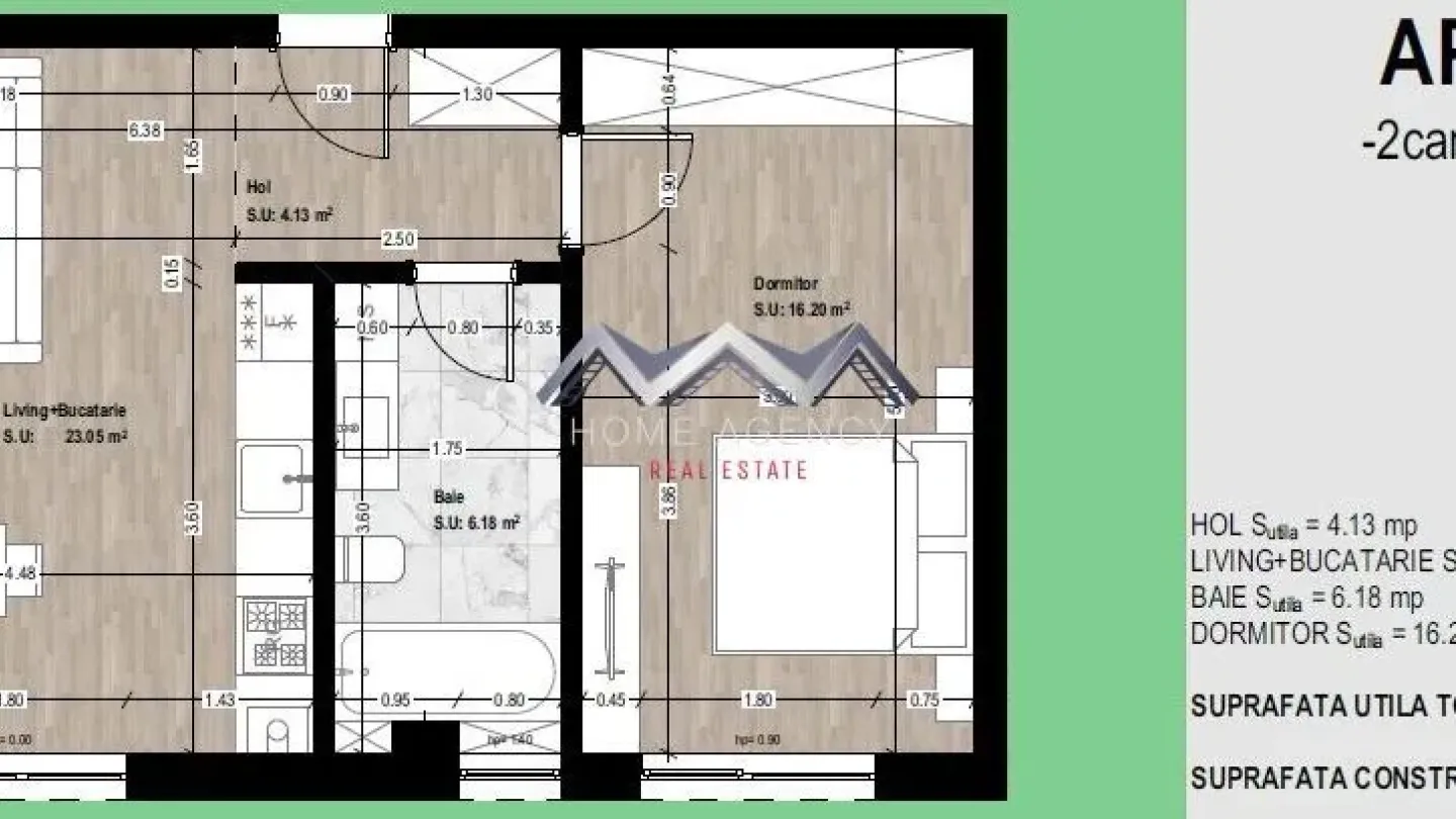 Spacious 2-Bedroom Apartment in Otopeni, Modern &amp; Well-Located - Image 5