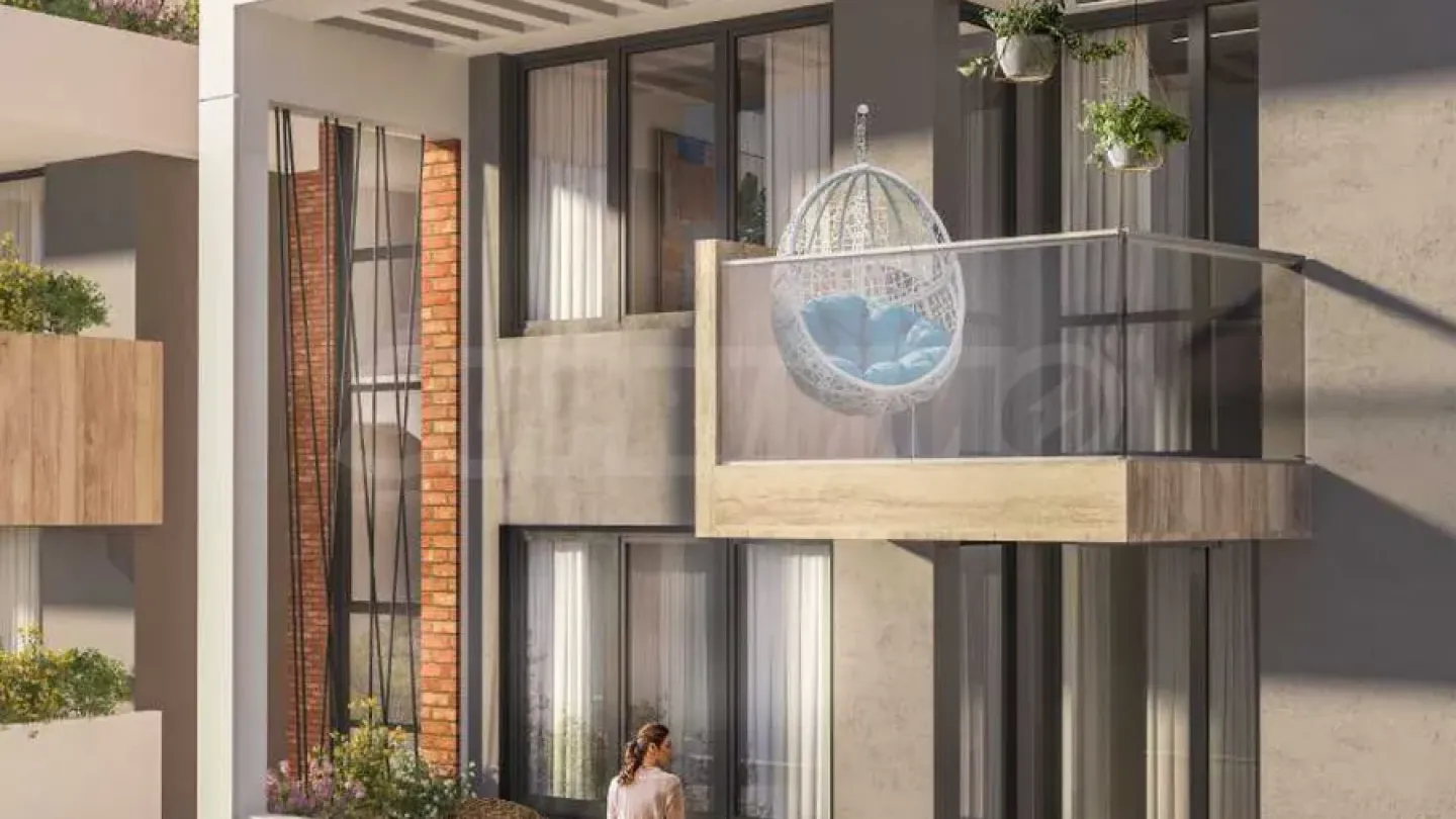 Spacious Two-Bedroom Apartment with Two Terraces in Nesebar - Image 2