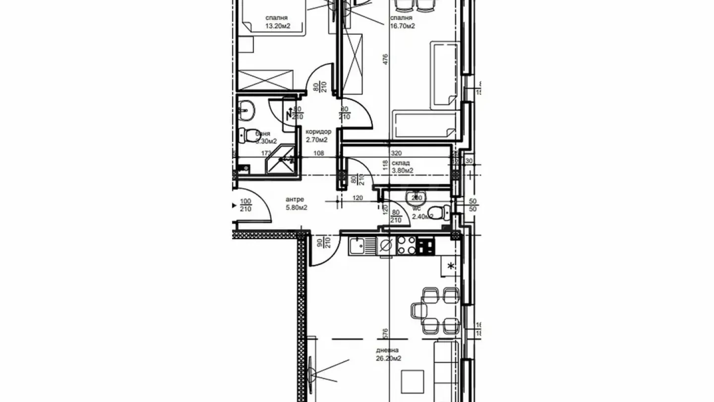 Spacious 3-Bedroom Apartment in New Plovdiv Complex - Image 5