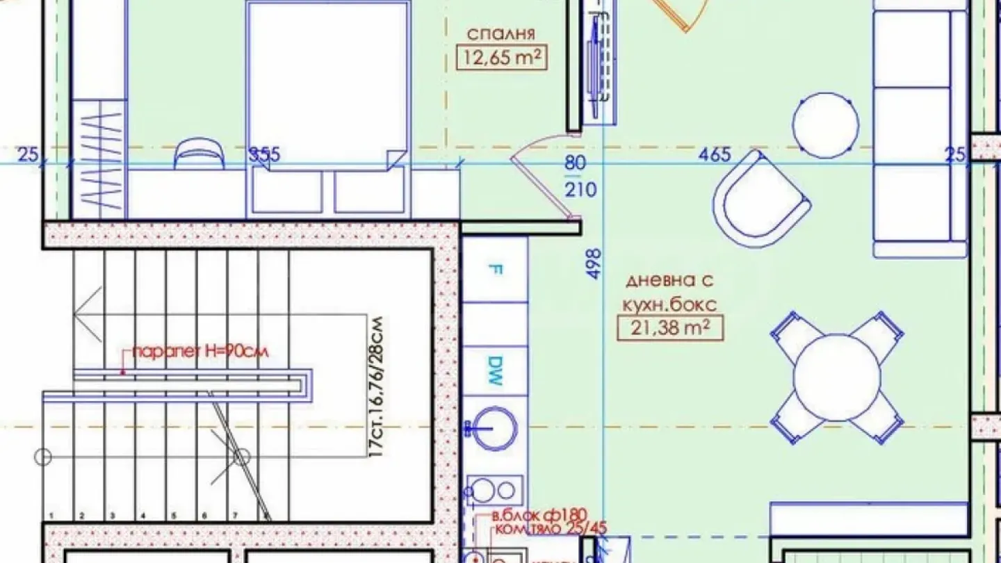 Modern 2-Bedroom Apartment in Burgas, Bulgaria - Image 1