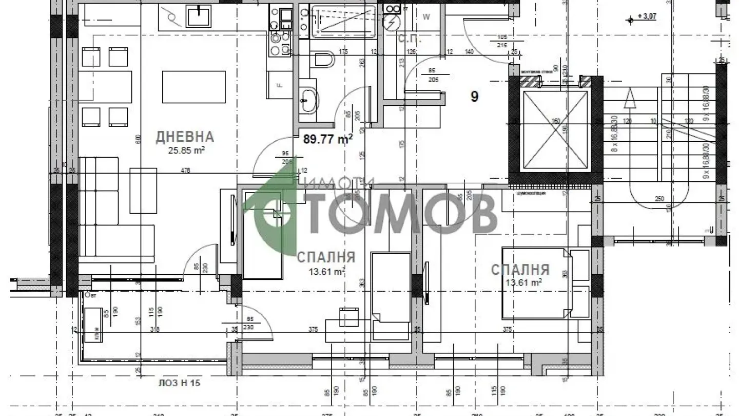 Spacious 3-Bedroom Apartment in New Samara 3, Stara Zagora - Image 1