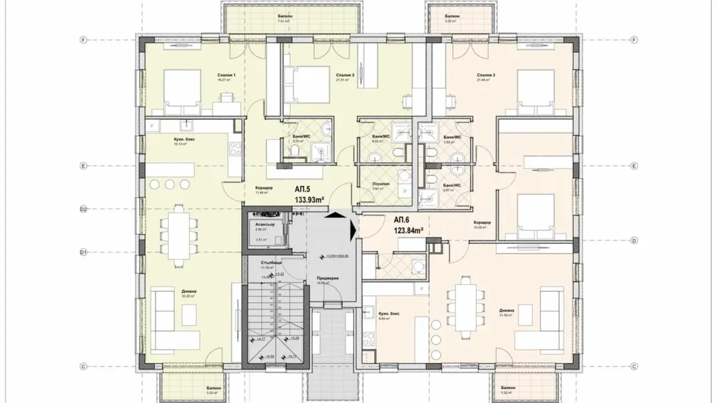 Luxurious Two-Bedroom Apartment Near Cinema Center - Image 2