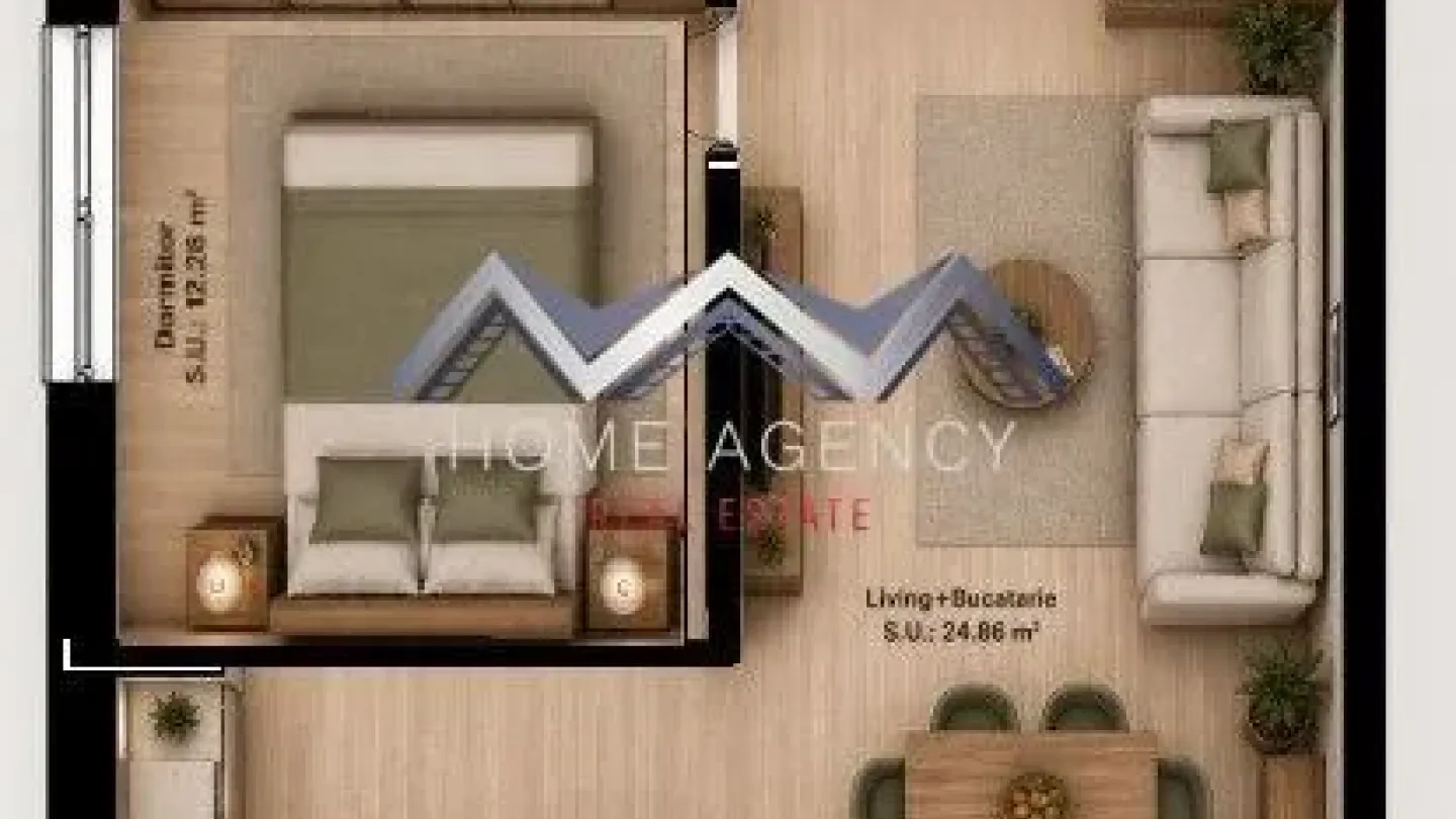 Spacious 2-Bedroom Apartment in Otopeni with Parking - New Development - Image 1