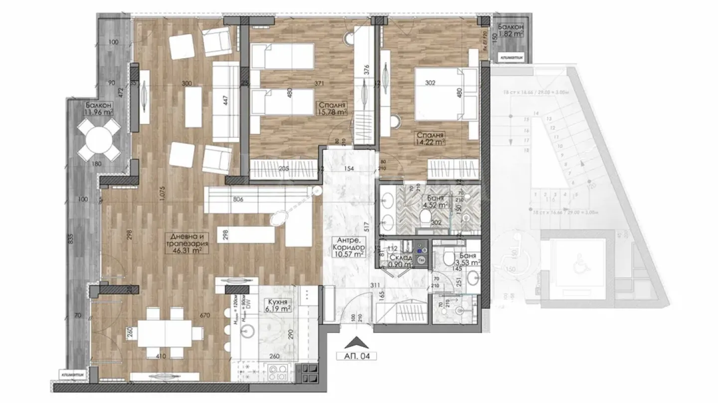 Spacious Apartment Near Bulgaria Mall, Sofia - Image 2