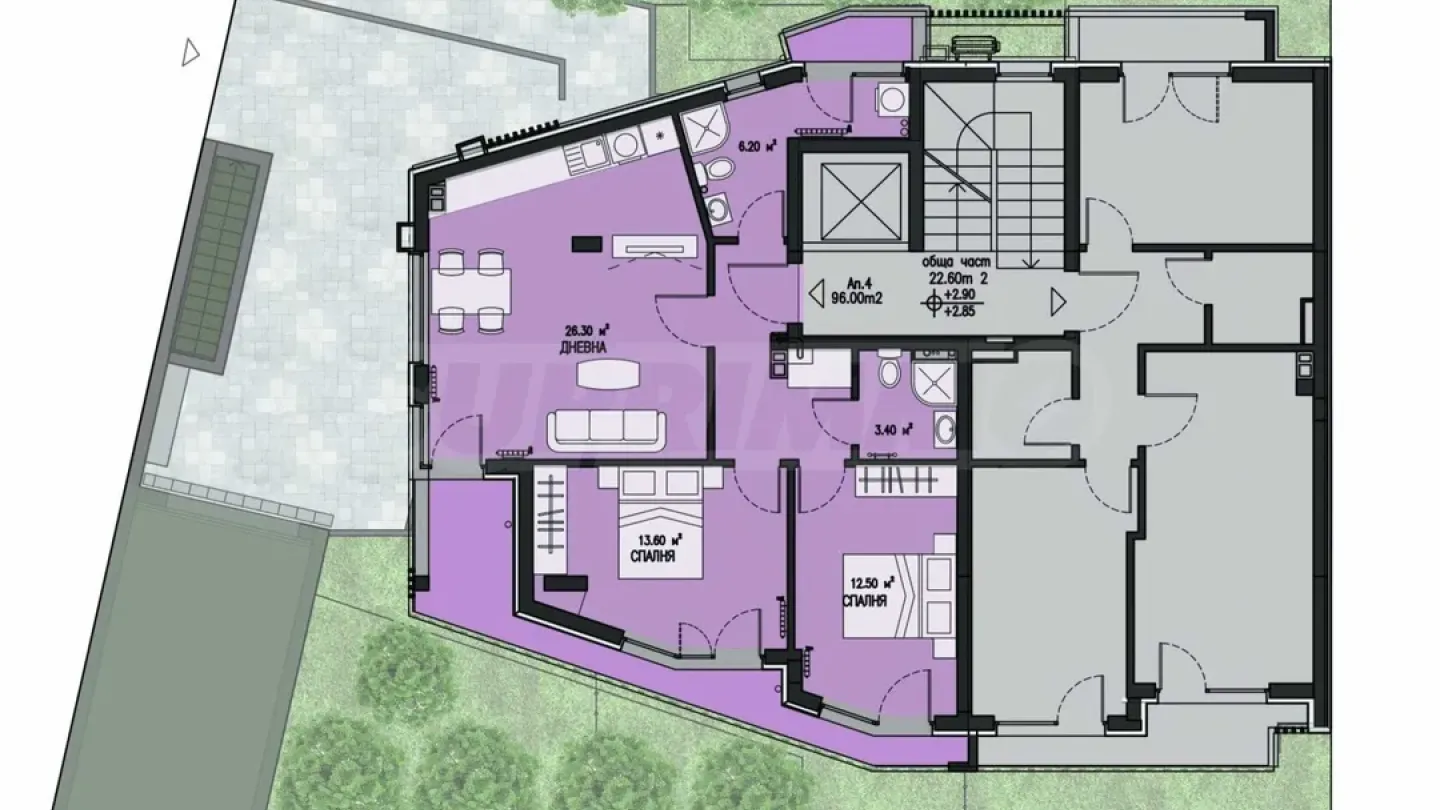 Stylish apartment near Boyana Residence - Image 4