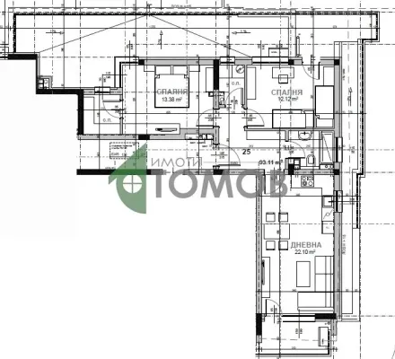 Spacious New 3-Bedroom Apartment in Stara Zagora with Terraces - Image 1