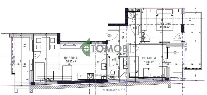 Spacious 3-Bedroom Apartment in New Construction, Stara Zagora - Image 2