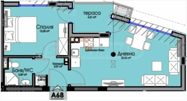 Spacious 2-Bedroom Apartment in Burgas "Horizon" Area - Image 2