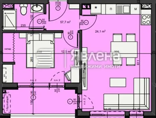 Apartment for sale in Burgas - Image 1