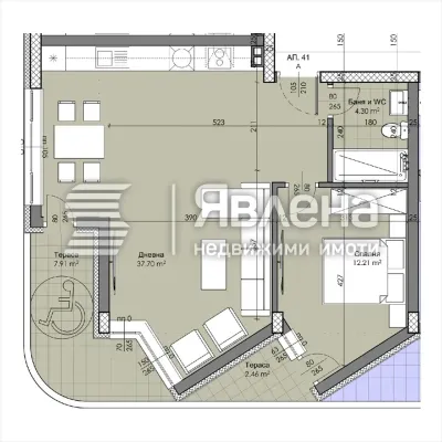 Apartment for sale in Plovdiv - Image 1
