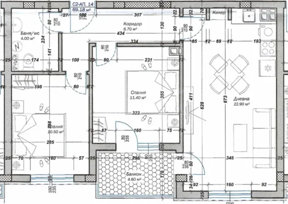Spacious 2-Bedroom Apartment in Varna’s New Pchelina Area - Image 3