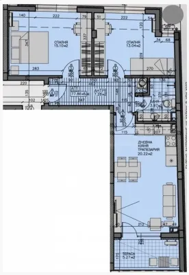 Stylish 2+1 Apartment in Burgas Zornitsa Area - Image 3