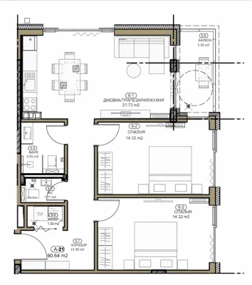 Apartment for sale in Sofia - Image 2
