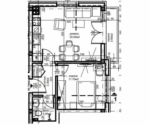Bright 2-Bedroom Apartment in Plovdiv Complex - Image 4