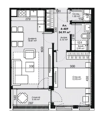 Apartment for sale in Sofia - Image 4