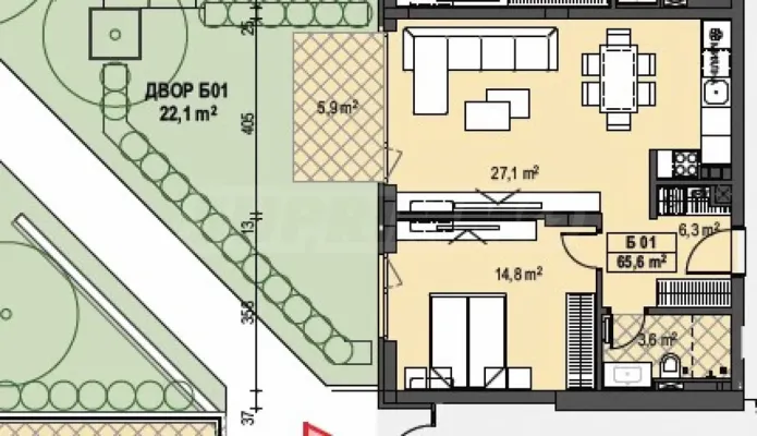 Stylish apartment near Vitosha Mountain - Image 1