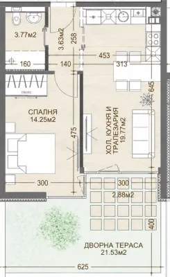 Luxury Apartment With Private Yard in Sofia's Finest Complex - Image 4