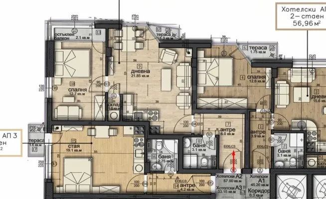 Modern apartment near Simeonovo Blvd. - Image 2