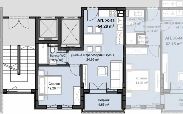 Apartment for sale in Plovdiv - Image 1