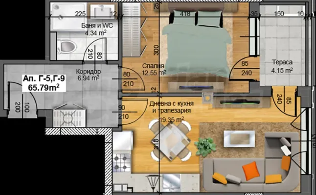 Apartment for sale in Plovdiv - Image 4