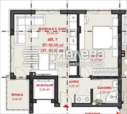 Apartment for sale in Burgas - Image 1
