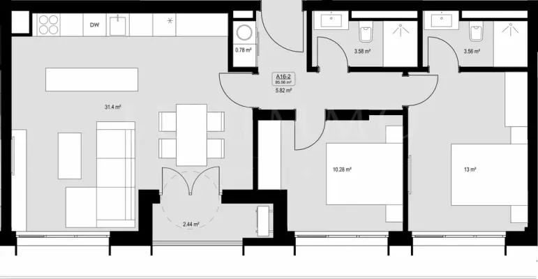 Apartment for sale in Burgas - Image 5