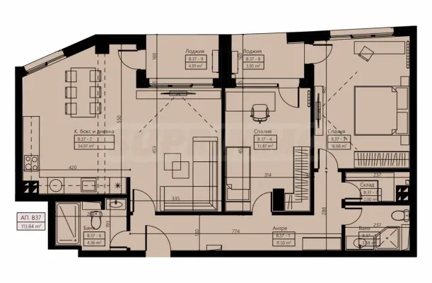 Apartment for sale in Sofia - Image 2