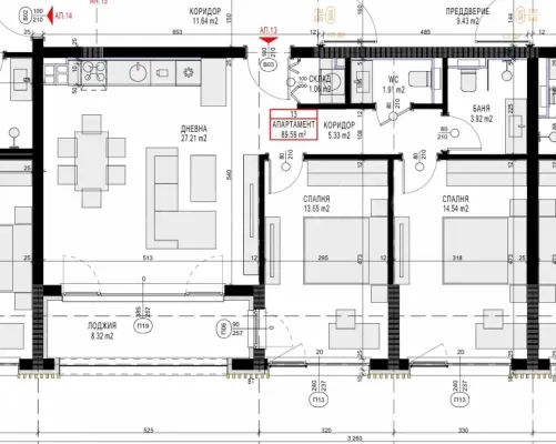 Apartment for sale in Pancharevo - Image 1