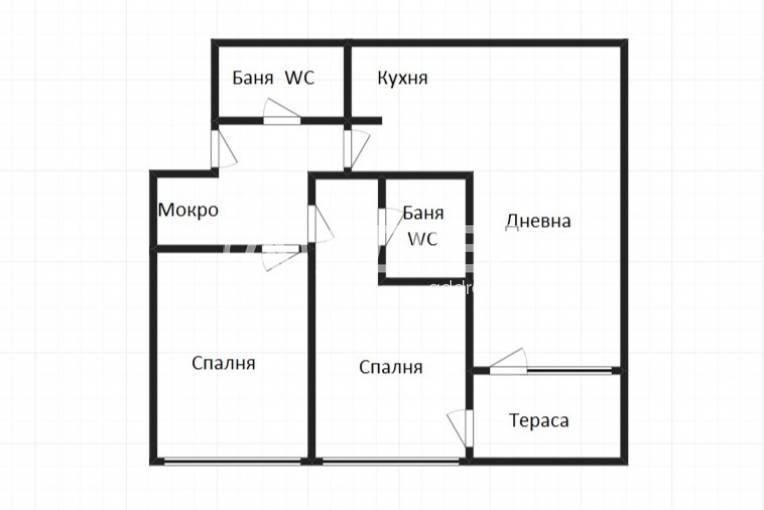 Spacious 2-Bedroom Apartment in Burgas, Bulgaria - Зорница District - Image 1