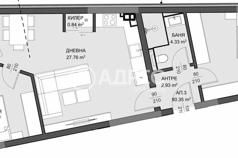 Spacious 2-Bedroom Apartment for Sale in Varna's Vibrant Възраждане Quarter - Image 1