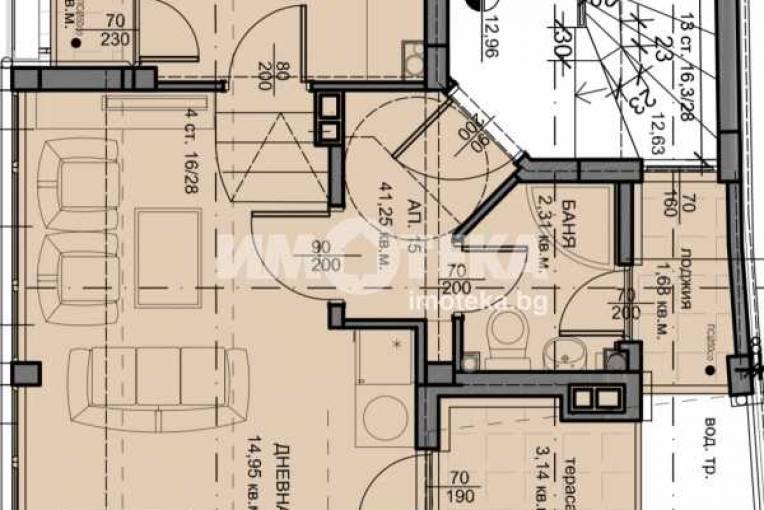 Spacious 1-Bedroom Apartment in Varna with Two Terraces - For Sale - Image 1