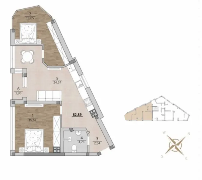 Spacious 2-Bedroom Apartment in Varna Complex - Image 2